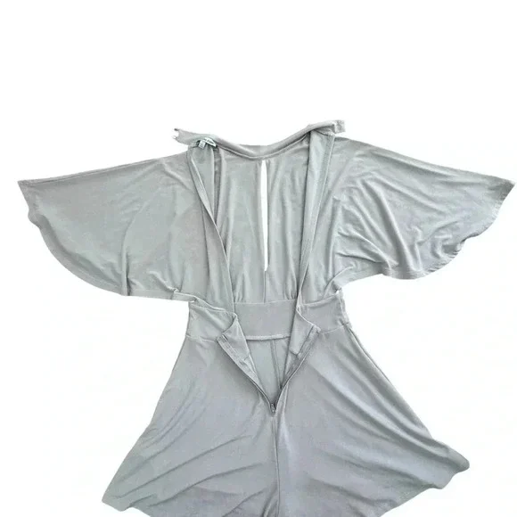 Nude Women’s Romper with open Chest and Back. Small - Picture 3 of 12